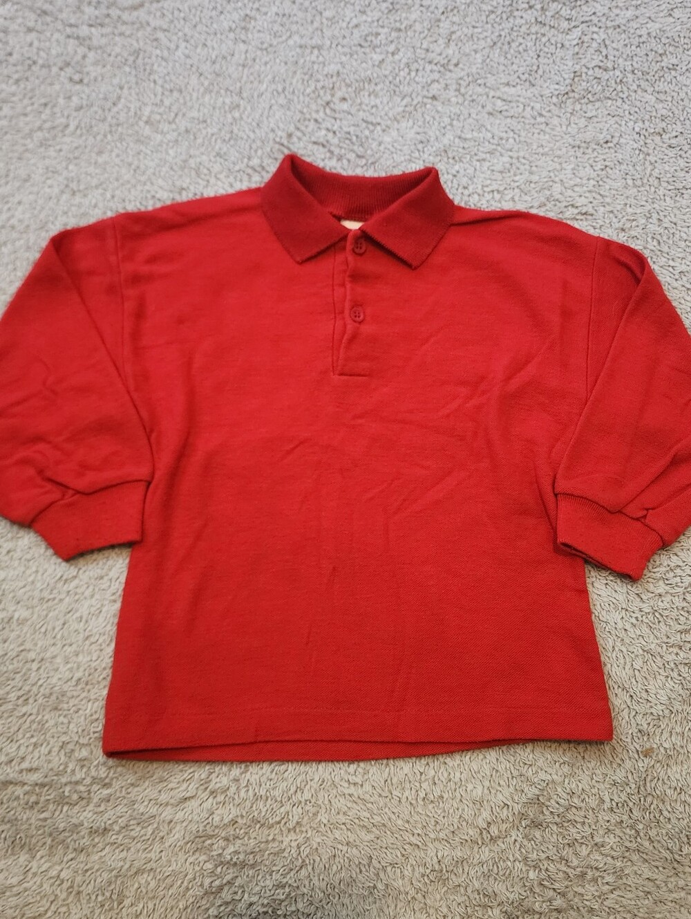 4T Vintage Buster Brown Red Polo